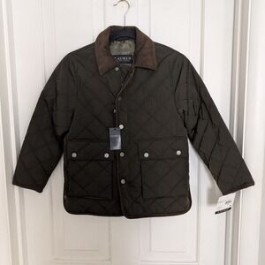 Lauren Ralph Lauren‎ Black Label Big Boys Diamond Shaped Regular Raincoat SIZE 8